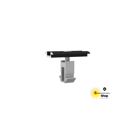 K2 DomeClamp Middle Clamp 30 - 50 mm Black - Premium Unterkonstruktion from K2 Systems - Just €2.47! Shop now at Solaranlage24 Shop