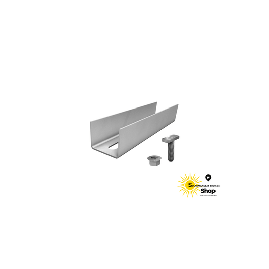 K2 Rail Connector Set SolidRail XS, Ultralight und Light - Premium Unterkonstruktion from K2 Systems - Just €5! Shop now at Solaranlage24 Shop